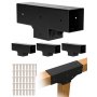  4 stuks - 4x4 inch