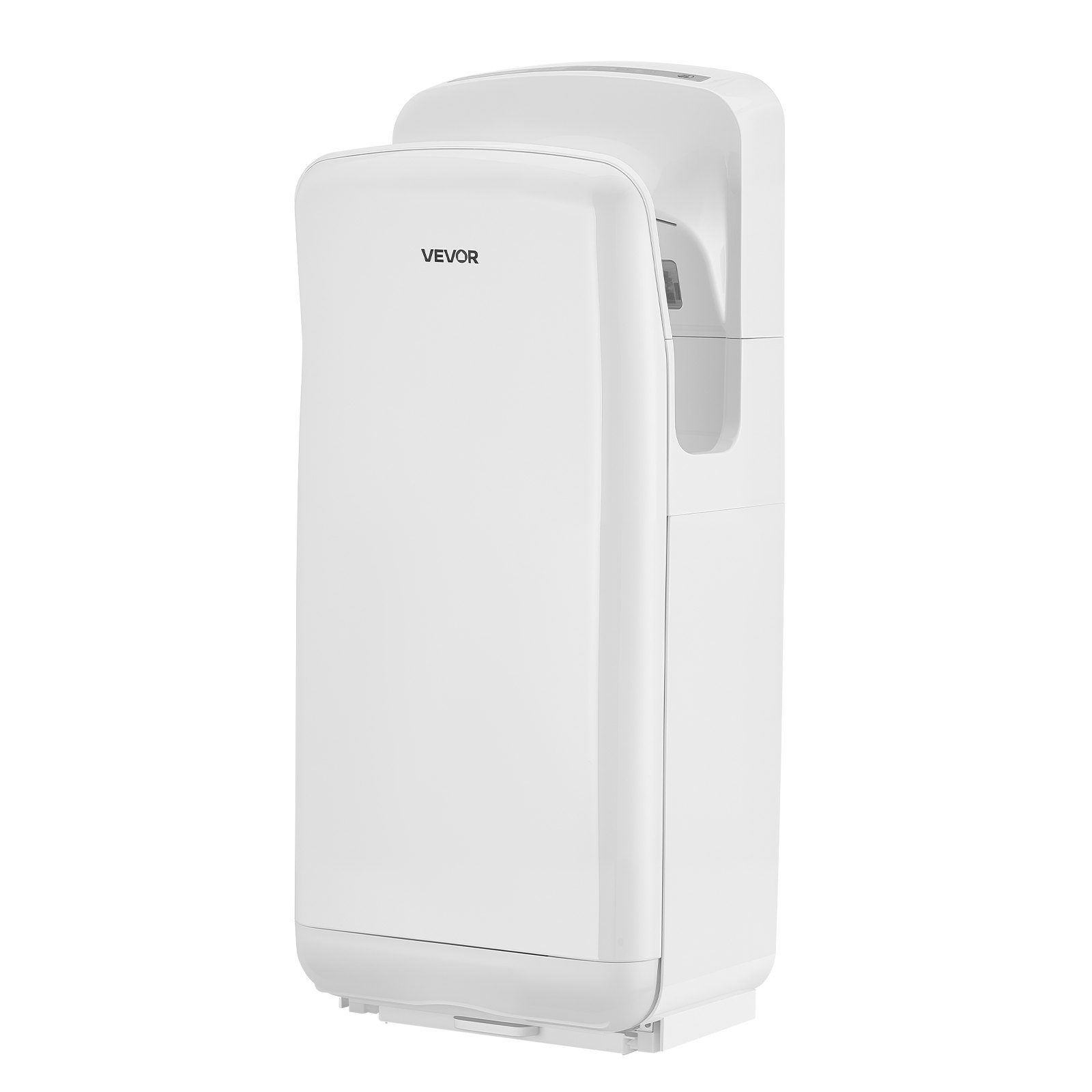 VEVOR verticale handdroger, elektrische handdroger met HEPA-filter, motor van 19000 tpm en dubbele luchtstroom, automatische ABS-wandhanddroger met negatieve ionen voor commercieel gebruik, wit