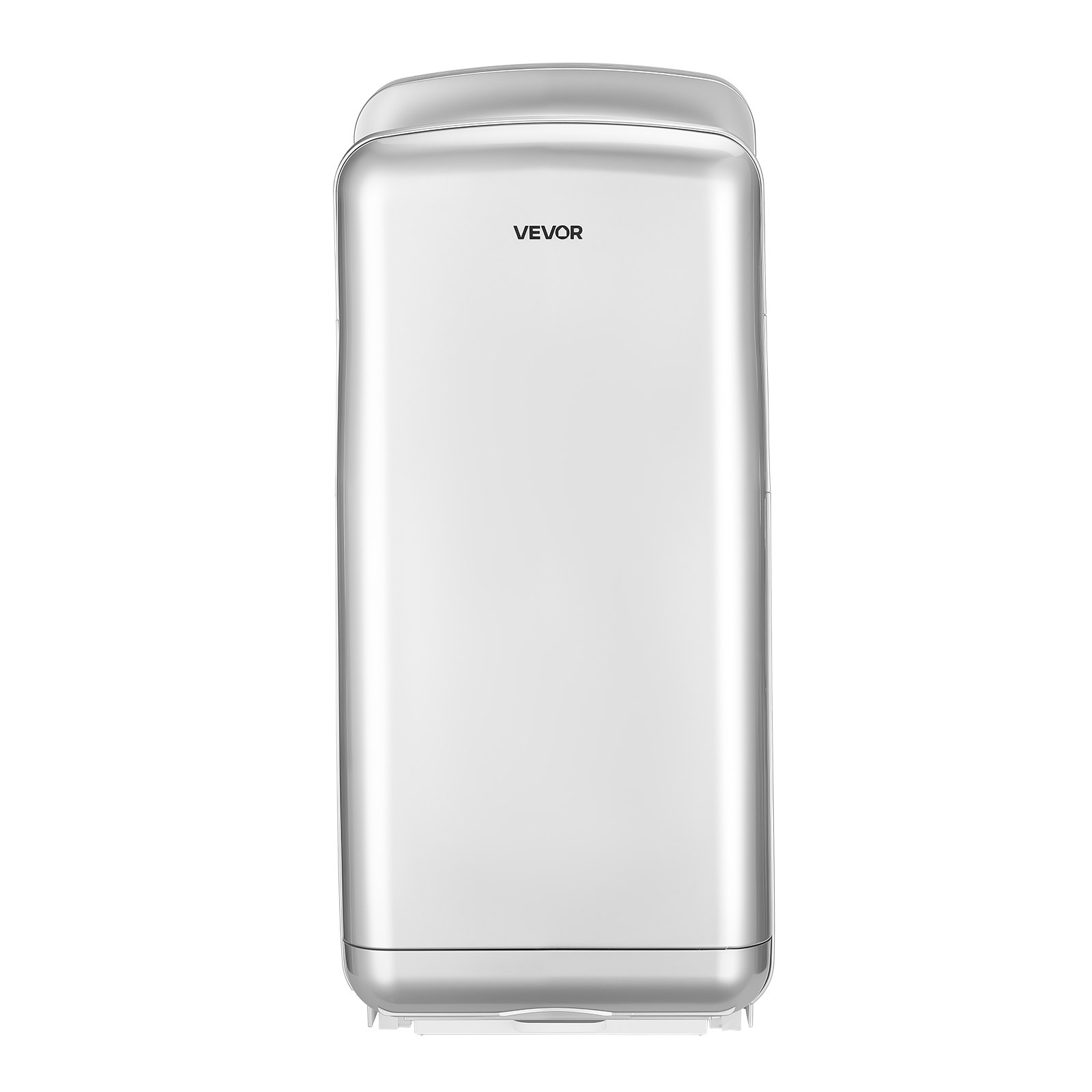 VEVOR verticale handdroger, elektrische handdroger met HEPA-filter, motor van 19000 tpm en dubbele luchtstroom, automatische ABS-wandhanddroger met negatieve ionen voor commercieel gebruik, zilverkleurig