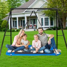 VEVOR Platform Swing 60 Inch Platform Tree Swing for Kids 700lbs Weight Capacity