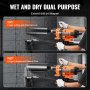 VEVOR Core Drill Machine, 0.8-11.8in Drilling Diameter Diamond Core Drill Rig with Stand and Core Drill Bit, 3500W Rugged Concrete Core Drill, Wet and Dry Use, For Concrete, Brick, Marble