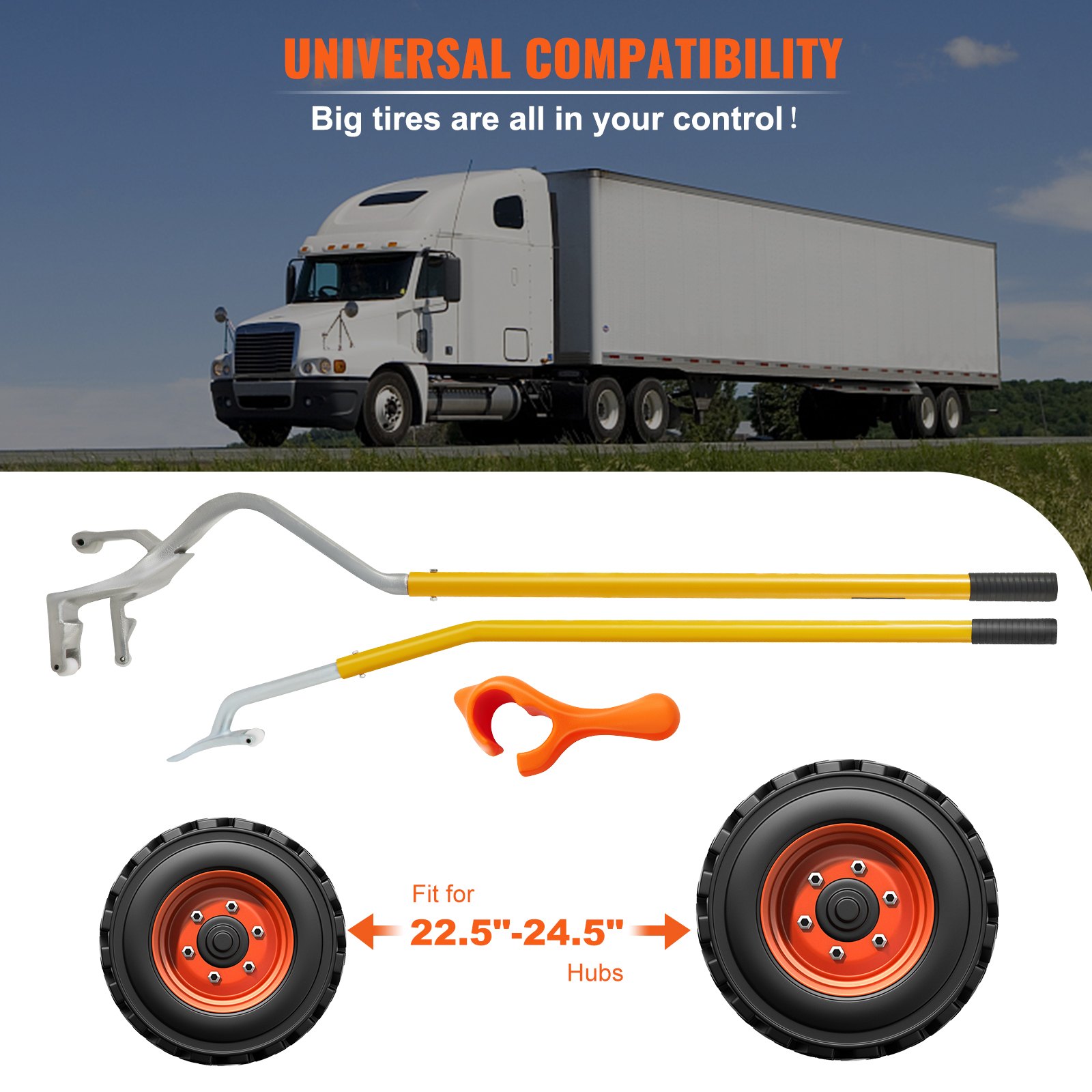 Bandenwisselaar Tyre Mount Demontage Tool Geel