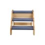 VEVOR Hondentrap 580x430x380 mm, 3-treden huisdierentrap, houten trap geschikt voor kleine, middelgrote, grote en oudere huisdieren, evenals puppy's tot 68 kg, hondenladder voor bedden, banken en auto's