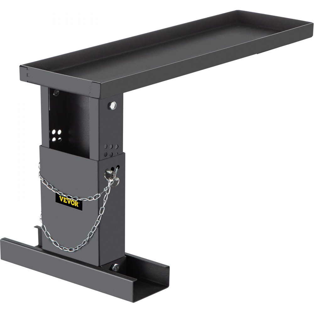 VEVOR 59 x 19,6 cm ladderverlenging, aanschuifladder ca. 31 - 50 cm verstelbaar hoogtebereik, ladderwaterpasinstrument, trapladderverlenging met stalen kettingpennen voor trappen