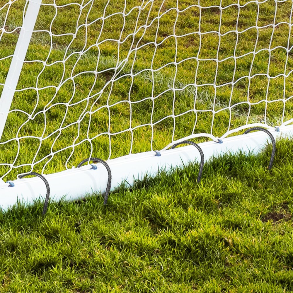 VEVOR Rebar Stakes, 12-Inch, Heavy-Duty 0.32 in Diameter U Shape, Galvanized Steel Ground Anchors with Chisel Point End & Rust-Resistant Coating, for Gardening Support, Fence, Camping Tents (8-Pack)