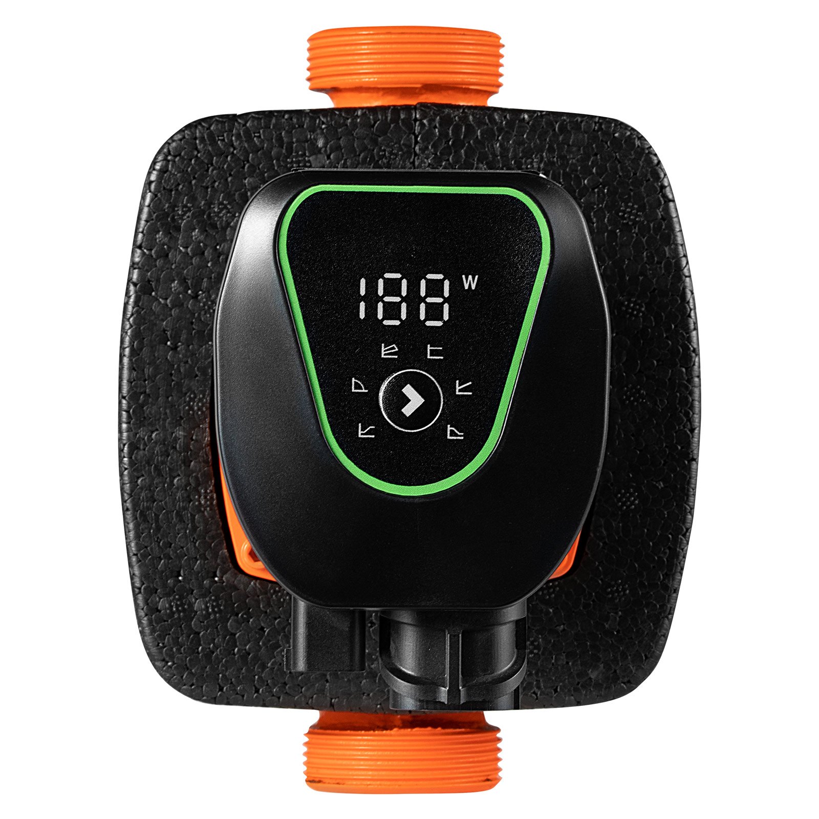 VEVOR LPS25-11PA/180 circulatiepomp, 117 l/min, max. opvoerhoogte 11 m, gietijzeren warmwatercirculatie, schroefdraadaansluiting, terugslagklep, stille werking, voor thuisverwarmingssysteem