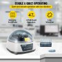 VEVOR Mini Centrifuge Machine 25W Mini Handheld Centrifuge Machine 7000RPM Laboratorium Centrifugemachine Gemaakt van PP-kunststof met een 2 in 1 Multifunctionele Rotor voor Laboratoria Klinieken enz