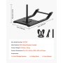 VEVOR Gewichtslee Power Sled, Fitness Krachttrainingslee om de snelheid te verbeteren bij atletische oefeningen, Fitnessapparaat met riem, Compatibel met 25/51 mm gewichtsschijven