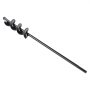 VEVOR grondboor voor het planten, 1,6 x 16,5 inch grondboor voor de tuin, spiraalboor voor het planten van bollen en het graven van gaten, 3/8 inch zeskantboor