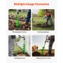 VEVOR Auger Drill Bit for Planting, Ø5.91" x 31.5" Spiral Drill Bit, Compatible with 0.78" ID Drive Drills, Heavy Duty Bulb Planter Tool, Post Hole Drilling Attachments for Garden Digger Fence