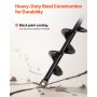 VEVOR Auger Drill Bit for Planting, Ø1.57" x 8.67" Spiral Drill Bit, for 3/8'' Hex Drive Drills, Heavy Duty Bulb Planter Tool, Hole Drilling Attachments for Garden Post Hole Digger Fence Digging