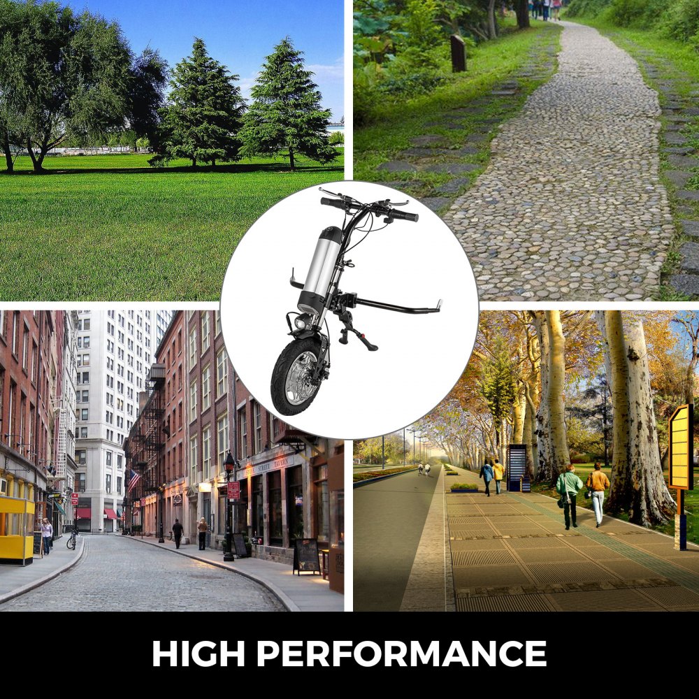 Elektrische handbike Elektrische rolstoel bevestigbare 36V 350w accessoires