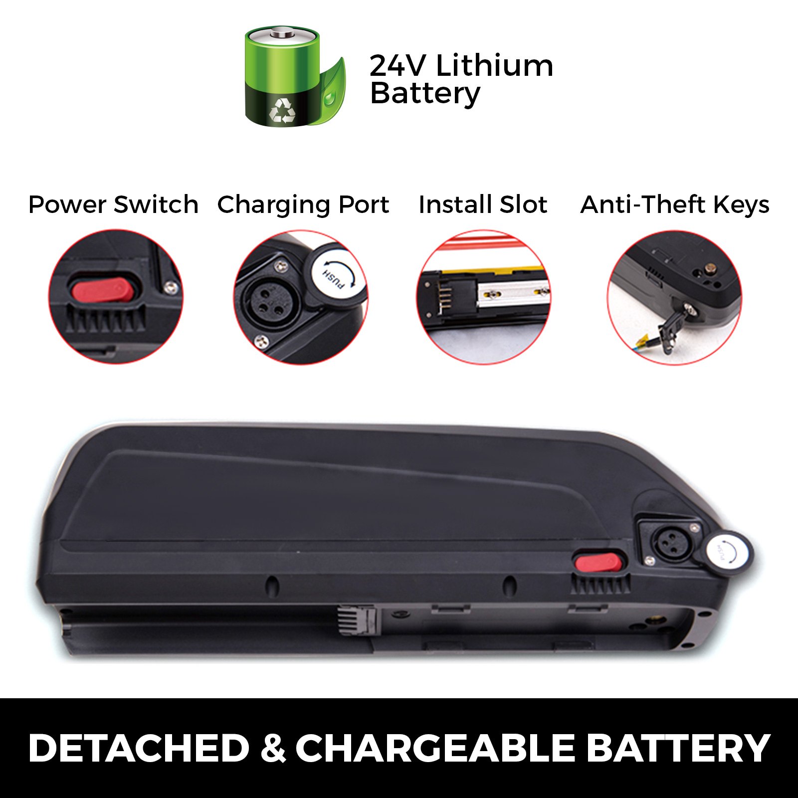 VEVOR 220V Elektrische Rolstoel Aluminium Trap Opvouwbaar Veilig Groen 120W