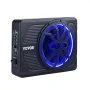 VEVOR Onderstoel Auto Subwoofer 440W 254mm Slanke Auto Subwoofer Onderstoel Subsysteem met Ingebouwde Versterker, Hoge/Lage Niveau Input en Volumeregeling voor SUV's en Trucks