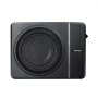 VEVOR 8" 240W Underseat Car Subwoofer, Slim Powered Car Subwoofers Under the Seat, Low Profile Audio Sub Built-in Amplifier, High/Low Level Input & Volume Controller for SUVs, Car, Truck, RV