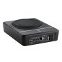 VEVOR 8" 240W Underseat Car Subwoofer, Slim Powered Car Subwoofers Under the Seat, Low Profile Audio Sub Built-in Amplifier, High/Low Level Input & Volume Controller for SUVs, Car, Truck, RV
