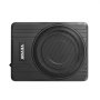 VEVOR Onderstoel Auto Subwoofer 300W 254mm Slanke Auto Subwoofer met Voeding, Subsysteem met Ingebouwde Versterker, Hoge/Lage Niveau Ingang en Volumeregeling voor SUV's en Trucks