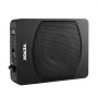VEVOR 10" 240W Underseat Car Subwoofer, Slim Powered Car Subwoofers Under the Seat, Low Profile Audio Sub Built-in Amplifier, High/Low Level Input & Volume Controller for SUVs, Car, Truck, RV