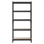VEVOR Storage Shelves, 5-Tier Adjustable, 2000 lbs Capacity, Heavy Duty Garage Storage Shelving Unit, Metal Utility Rack Shelf, for Kitchen Pantry Basement Bathroom, 28.35" W x 12.17" D x 59.84" H