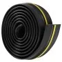 VEVOR Garagedeur Drempel Afdichtstrip 3,66 m, Universeel voor Garagedeur Onderkant met Lijm, Weerbestendige Strip voor Garagedeur Onderkant, Verbeterde Dikke PVC voor Afdichtstrip