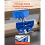 VEVOR Woodworking Vise, 7 Inch Jaw Width, Quick Release Wood Bench Vise, 8 Inch Max Jaw Opening, Heavy-duty Cast Iron Construction, Workbench Vice with Adjustable Front Stop, for Woodworking Drilling