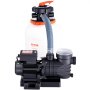 VEVOR Sand Filter Pump for Above Ground Pools, 300 mm, 10,000 L/H, 285W Swimming Pool Pumps System & Filters Combo Set with 6-Way Multi-Port Valve & Strainer Basket, for Domestic and Commercial Pools