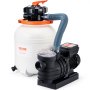 VEVOR Sand Filter Pump for Above Ground Pools, 300 mm, 10,000 L/H, 285W Swimming Pool Pumps System & Filters Combo Set with 6-Way Multi-Port Valve & Strainer Basket, for Domestic and Commercial Pools