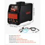 VEVOR 145A MIG-lasapparaat 4-in-1 MIG/gevuld draad/lift-TIG/MMA-lassen, draagbaar 220V-lasapparaat voor werkplaats, garage en doe-het-zelf, IGBT-inverter, Synergy Control, 2T/4T-modi, digitaal display