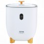 VEVOR 25L Large Towel Warmer Bucket,Towel Warmer with LED Screen & Bottom Heating Columns, Smart Towel Warmers with Adujustable Timer for Bathroom, Bathrobe, Blanket & Pajama, Auto Shut Off, White