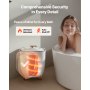 VEVOR Handdoekverwarmer Emmerverwarmer 25L met LED-display en instellingen (timer en temperatuur) en automatische uitschakeling, handdoekverwarmer voor badkamer en wasruimte, voor het verwarmen van handdoeken