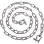 VEVOR Boat Anchor Chain, 5/16" x 20', 2373 lbs. WLL/7120 lbs. BS, 316 Stainless Steel Marine Grade Anchor Lead Chain with Dual Lock Ring Shackles for Boats, Deck, Fishing, Works with Different Anchors
