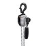 VEVOR Mini Hefboomtakel, 1/4T Capaciteit, Handkettingtakel, 1,5 m Hefvermogen, G80 Stalen Legering Ketting met Mechanische Dubbele Palrem, Kettingtakel met 360° Draaibare Haken, voor Magazijn, Bouw, Garage