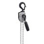 VEVOR Mini Hefboomtakel, 1/4T Capaciteit, Handkettingtakel, 3 m Hefvermogen, G80 Stalen Legering Ketting met Mechanische Dubbele Palrem, Kettingtakel 360° Draaibare Haken, voor Magazijn, Bouw, Garage