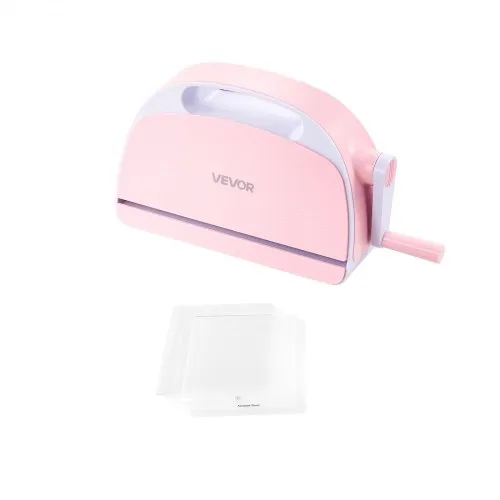 VEVOR Handmatige Stans- en Embossingmachine, 229 mm Snijbreedte, Draagbare Stansmachine met Stansplaten, Ergonomische Handgreep, voor Kunst & Handwerk, Scrapbooking, Kaarten maken & Knutselen
