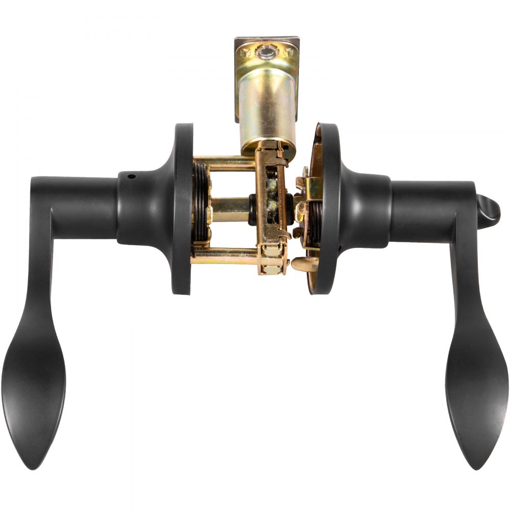 Deurkrukken, binnendeuren, deurschakel, 5 stuks deurbeslag voor deuren met een dikte van 35-45mm