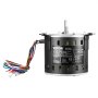 VEVOR 1/2 HP ventilatormotor, 220 V, 2,6 Ampère, 1300 tpm, 3 snelheden (1300/1100/800 tpm), asdiameter 10 mm, aslengte 20 mm, rood. Linksom draaiend vanaf het uiteinde van de as, incl. CBB60 15 μF/450 V condensator