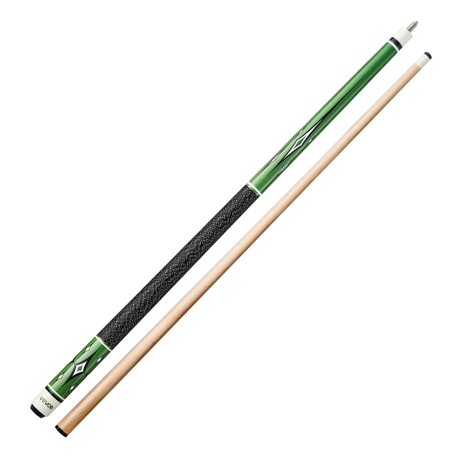 VEVOR Pool Cue, 4 Pieces Pool Stick, 58 inch Canadian Maple Wood Billiard Pools Stick with ABS Connection Ring, Cues Sticks for Professional Pool Table, Bar, Home, Office, 18 oz, 19 oz, 20 oz, 21 oz