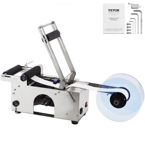SUSEMSE Etiketteermachine voor ronde flessen MT-30, verstelbare semi-automatische etiketteermachine, handmatige etiketapplicator, zelfklevend voor blikjes en flessen SUSEMSE Etiketteermachine voor ronde flessen MT-30, verstelbare semi-automatische etiketteermachine, handmatige etiketapplicator, zelfklevend voor blikjes en flessen