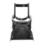 VEVOR Motorcycle Wheel Chock, 816.5 kg Capacity Wheel Holder, Heavy-Duty Steel Motorcycle Front Wheel Stand with 3 Adjustable Holes, for 381-533.4 mm Off-Road Motorcycles, Standard Motorcycles