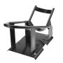 VEVOR Motorcycle Wheel Chock, 816.5 kg Capacity Wheel Holder, Heavy-Duty Steel Motorcycle Front Wheel Stand with 3 Adjustable Holes, for 381-533.4 mm Off-Road Motorcycles, Standard Motorcycles