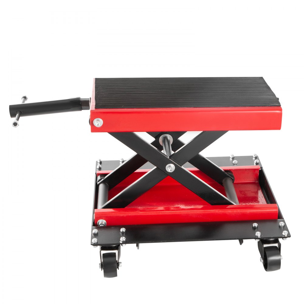 Vevor Motorfiets Krik, Motorcycle Scissor Jack, 1100 Pond 190 - 330 Mm Rood