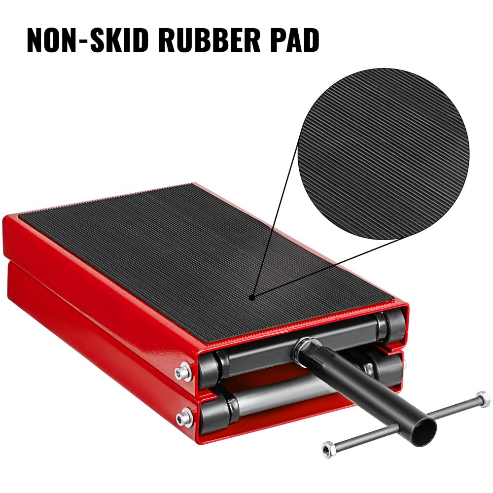 Vevor Motorfiets Krik, Motorcycle Scissor Jack, 1100 Pond 190 - 330 Mm Rood