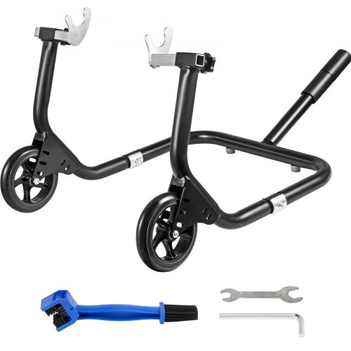 Vevor Paddockstand Achterwiel Motorcycle Rear Paddock Stands Zwart 222-349 Mm