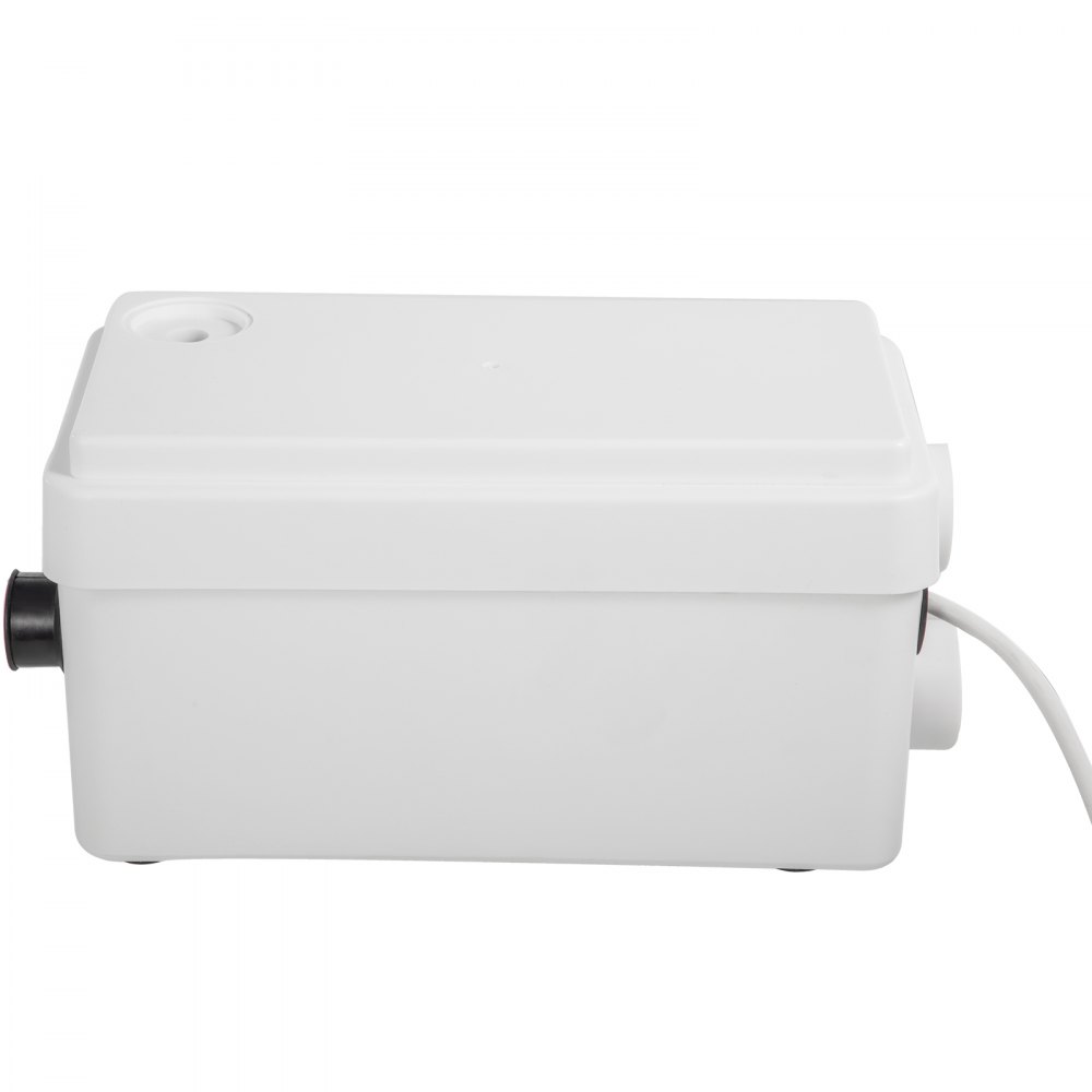 VEVOR Hefsysteem 250 W fecaliënhefsysteem 3000 omw/min kleine hefsysteem 80 l/min huishoudelijke pomp 2 waterinlaten afvalwaterpomp 1-35 °C fecaliënpomp ideaal voor het pompen van afval uit toiletten