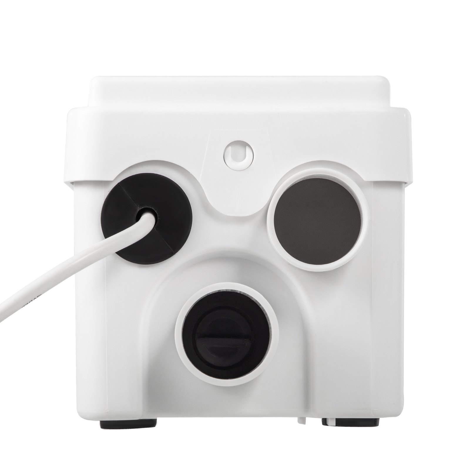 VEVOR Hefsysteem 250 W fecaliënhefsysteem 3000 omw/min kleine hefsysteem 80 l/min huishoudelijke pomp 2 waterinlaten afvalwaterpomp 1-35 °C fecaliënpomp ideaal voor het pompen van afval uit toiletten