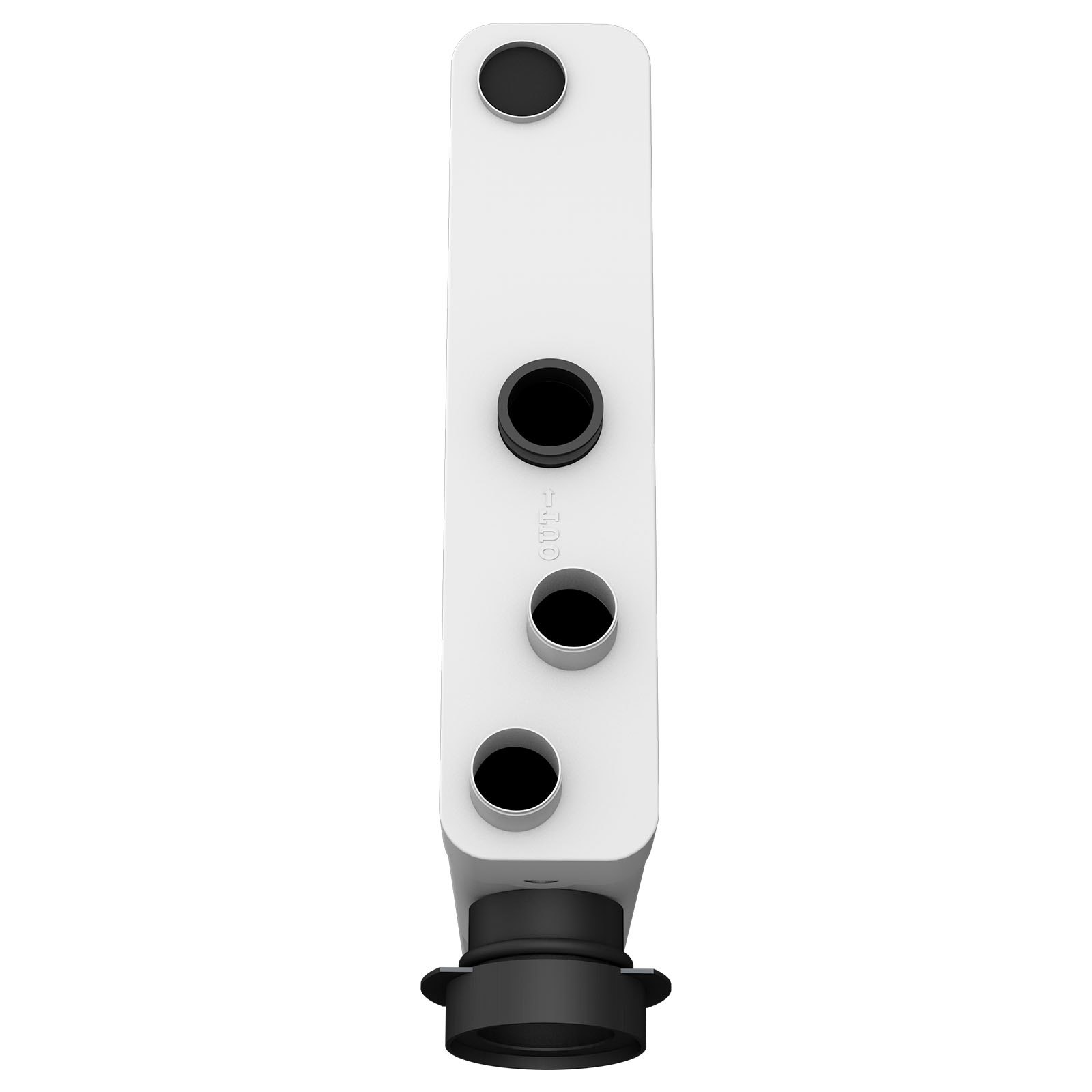 VEVOR Vuilwaterpomp Faecalienvermaler 400W Huishoudpomp met 4-inlaat (1 zijdig)