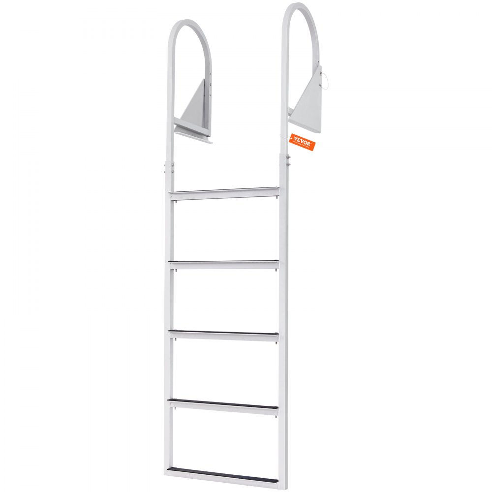 VEVOR steigerladder met vijf antislip treden en stevige leuningen voor gebruik op zee.