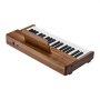 VEVOR Kids Piano Keyboard, 37 Keys Wooden Digital Piano for Kids, Mini Music Educational Instrument Toy with Realistic Sound, Dual Power, Adjustable Volume for Toddlers, Boys Girls Learning,Walnut