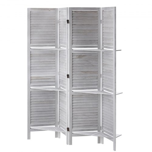 VEVOR Ruimteverdeler met 6 panelen, inklapbaar scherm van hout, voor privacy binnenshuis, decoratieve scheidingswanden voor het scheiden van ruimtes, huis, kantoor, restaurant, slaapkamer