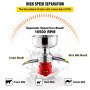 VEVOR Milk Cream Centrifugal Separator, 100L/h Output, 304 Stainless Steel Cream Separator with 5L Milk Bowl Capacity, 10500RPM Rotating Speed, Milk Skimmer for Fresh Milk Goat Milk Cream, Red